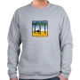 Israel Sweatshirt - Camel and Palm Trees. Variety of Colors - 2