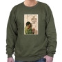 Israel Sweatshirt - Remember Jerusalem - Soldier Kotel. Variety of Colors - 1