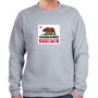 Hebrew State Sweatshirt - California. Variety of Colors - 4