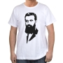Portrait T-Shirt - Theodore Herzl. Variety of Colors - 3