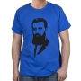 Portrait T-Shirt - Theodore Herzl. Variety of Colors - 9