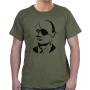  Portrait T-Shirt - Moshe Dayan. Variety of Colors - 7