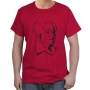  Portrait T-Shirt - David Ben Gurion. Variety of Colors - 4