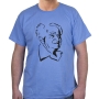  Portrait T-Shirt - David Ben Gurion. Variety of Colors - 7