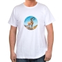 Israel T-Shirt - Ein Gedi Ibex - Dead Sea. Variety of Colors - 6
