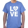 Love Star of David T-Shirt (Choice of Colors) - 8