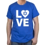 Love Star of David T-Shirt (Choice of Colors) - 10