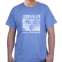 Jerusalem: Centre of the World T-Shirt . Variety of Colors - 9
