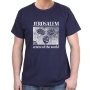 Jerusalem: Centre of the World T-Shirt . Variety of Colors - 3