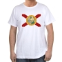 Hebrew State T-Shirt - Florida. Variety of Colors - 2