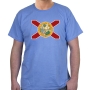 Hebrew State T-Shirt - Florida. Variety of Colors - 1