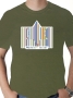 Israel T-Shirt - Made in Israel - Barcode. Variety of Colors - 10
