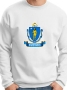 Hebrew State Sweatshirt - Massachusetts. Variety of Colors - 5