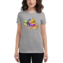 Colorful Dove of Peace "Shalom" Women's T-Shirt - 1