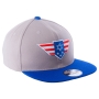 Israel-America Adjustable Snapback Cap - Gray, Blue & Red - 2