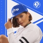 "Shalom" Adjustable Snapback Cap - Blue - 4