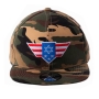 Israel-America Camouflage Snapback Cap  - 2