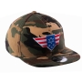 Israel-America Camouflage Snapback Cap  - 3