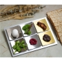 Seder Plate With Dune Design By Laura Cowan - Mixed Metals - 4