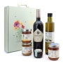 Lin's Farm Israeli Oleander Gift Box with Wine - 1