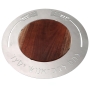 Shraga Landesman Round Challah Board (2 Wood Options) - 2