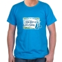 Israel T-Shirt - Long Live Israel. English & Yiddish. Variety of Colors - 1