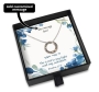The Lord Is My Light Gift Box With Sterling Silver Priestly Blessing Loop Necklace - Add a Personalized Message For Someone Special!!! - 1