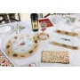 Must-Have Passover Seder Set By Lily Art - Pomegranates (Red) - 3