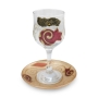 Must-Have Passover Seder Set By Lily Art - Pomegranates (Red) - 8