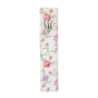 Lily Art Acrylic Pink and White Floral Mezuzah Case  - 1