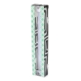 Lily Art Acrylic Mezuzah Case with Black and White Square Spiral Design - 3