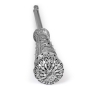 Traditional Yemenite Art Majestic Handcrafted Sterling Silver Yad (Torah Pointer) With Filigree Design - 3