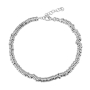 Marina Jewelry Sterling Silver Spring Effect Bracelet for Charms - 1