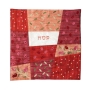 Yair Emanuel Embroidered Matzah Cover Set - Pomegranates Red - 2