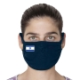 Multicolored Unisex Double-Layered Reusable Face Masks With Logo of Your Choice (100 units) - 4