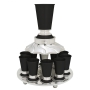 Nadav Art Anodized Aluminum Wine Fountain - 10 Cups Modern (Choice of Colors) - 4