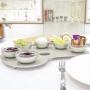 Nadav Art Anodized Aluminum Modern Seder Plate (Variety of Colors) - 8