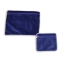 Navy Blue Tallit and Tefillin Bag Set With Tree of Life Design - 3