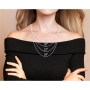 Yaniv Fine Jewelry Delicate 18K Gold Hamsa Pendant with Diamonds - 10