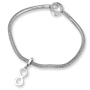 Infinity Sterling Silver Charm  - 2