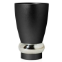 Nadav Art Anodized Aluminium Kiddush Cup - Curved with Decorative Ring (Choice of Colors) - 1