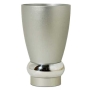 Nadav Art Anodized Aluminium Kiddush Cup - Curved with Decorative Ring (Choice of Colors) - 8