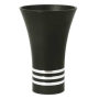 Nadav Art Anodized Aluminum Kiddush Cup - Cone with Three Stripes (Choice of Colors) - 6