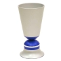 Nadav Art Anodized Aluminum Kiddush Cup - Hourglass with Colored Center (Choice of Colors) - 3