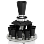 Nadav Art Anodized Aluminum Wine Fountain - 10 Cup Conical (Choice of Colors) - 5