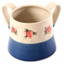 Michal Ben Yosef Ceramic Washing Cup - Pomegranates (Choice of Color) - 3