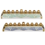 Orit Grader Mosaic Menorah (Available in Two Colors) - 3