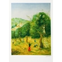  Olive's Pickers. Artist: Moshe Castel. Hand Signed & Numbered Limited Edition Serigraph - 1
