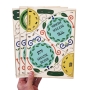 Ornate Multicolored Seder Plate: Do-It-Yourself 3D Puzzle Kit - 2