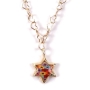 Adina Plastelina Small Gold Plated Star of David Necklace - Variety of Colors - 2